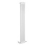 Belgravia 1500 x 198mm Tri-Column White Vertical Radiator