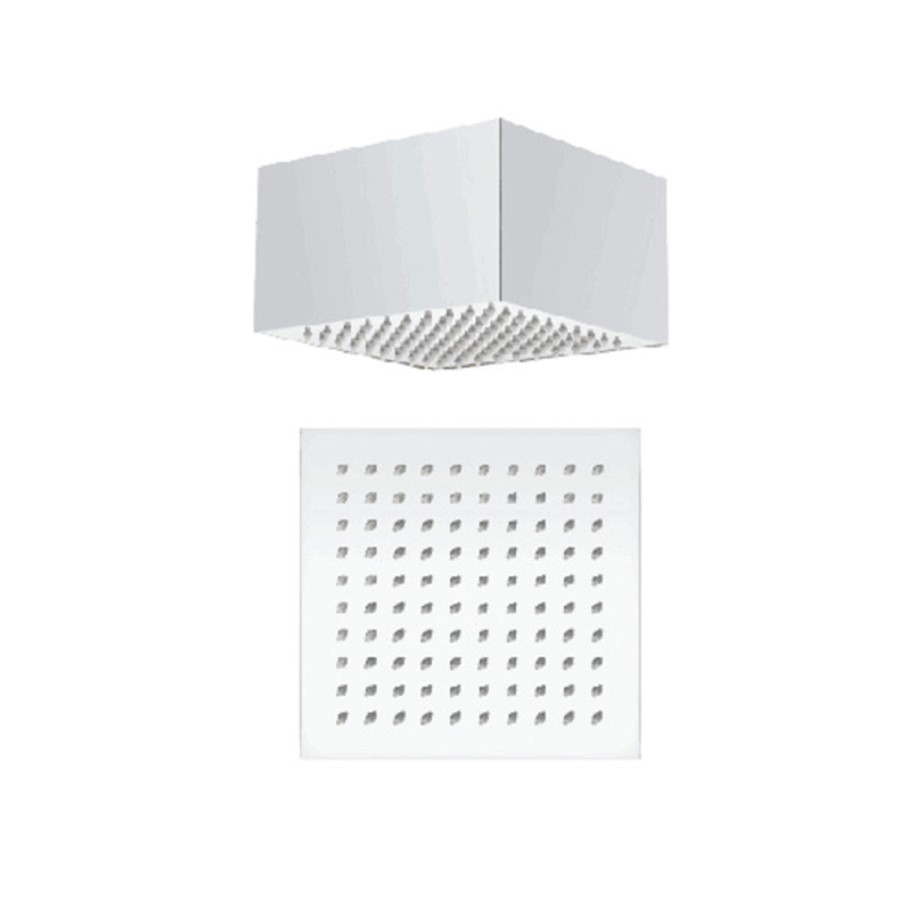 Quartino Square 200mm Ceiling Shower Head
