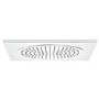 Glenvar Square 370mm Rose Ceiling Shower Head