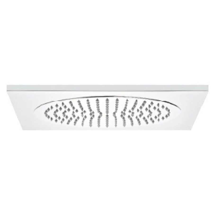 Glenvar Square 370mm Rose Ceiling Shower Head