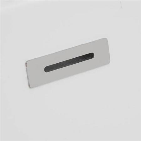 Saffiano 1740 x 800mm Double Ended Slipper Bath 