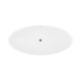 GRADE A1 - Oval Freestanding Double Ended Bath - 1680 x 800mm