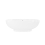 GRADE A1 - Oval Freestanding Double Ended Bath - 1680 x 800mm