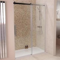 GRADE A1 - 1200 Aquafloe Elite ll 8mm Sliding Door Only
