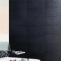Ardosia Preto Slate  Effect Glazed Porcelain Wall/Floor Tile
