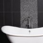 Ardosia Preto Slate  Effect Glazed Porcelain Wall/Floor Tile