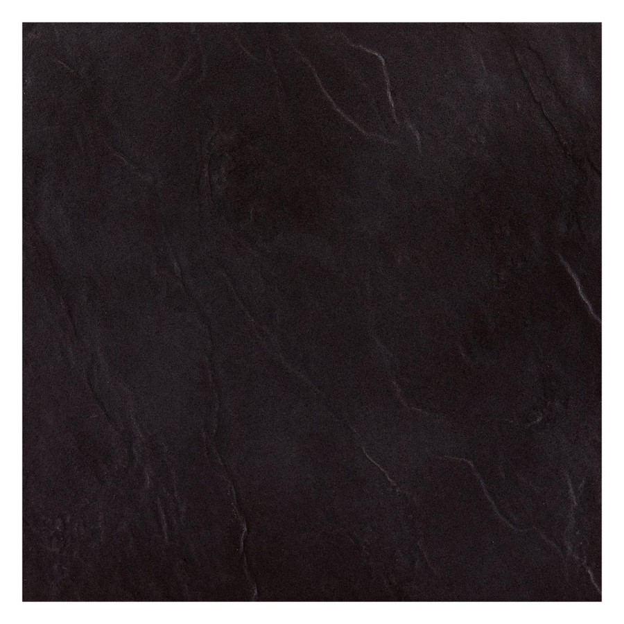 Ardosia Preto Slate Effect Glazed Porcelain Wall/Floor Tile