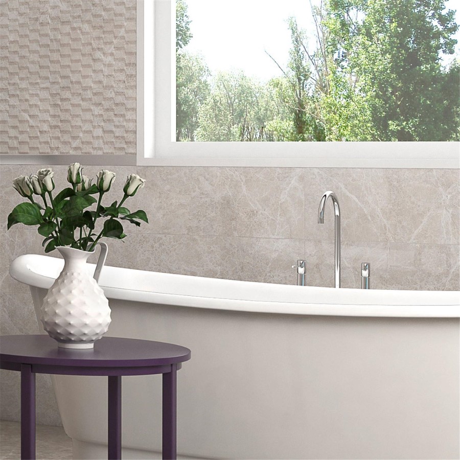Lizard White Wall Tile 