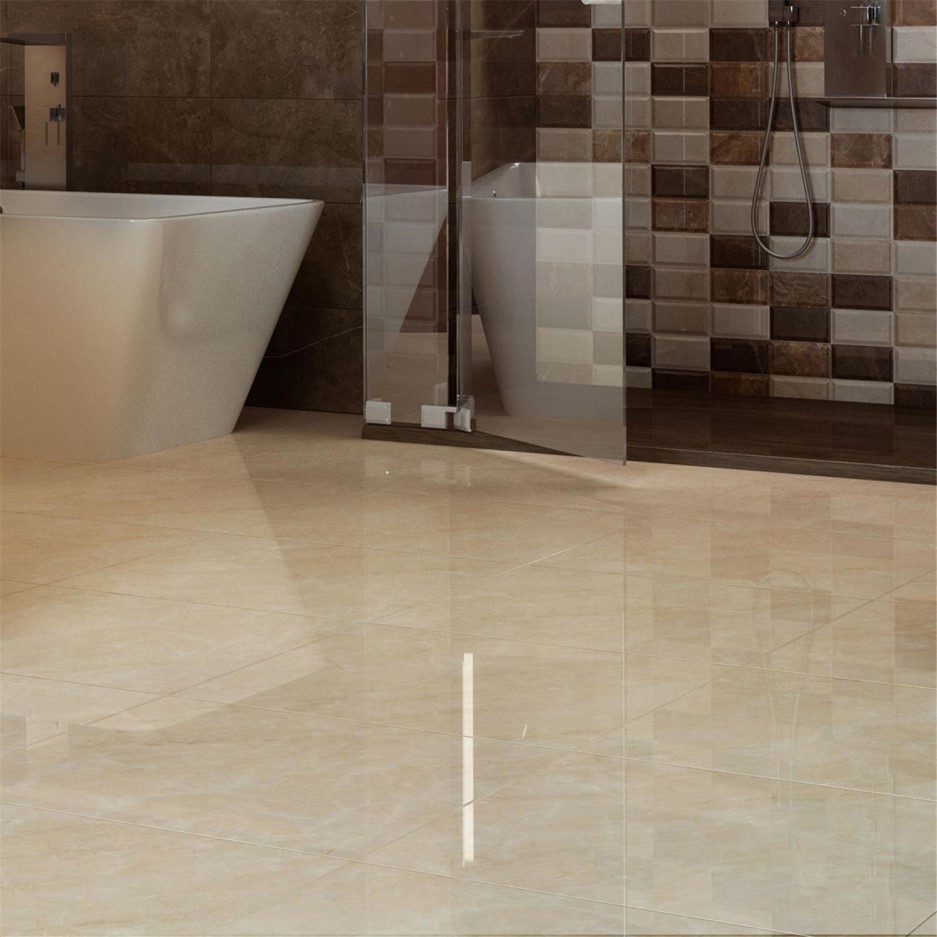 Crystal Cream Wall/Floor Tile Better Bathrooms