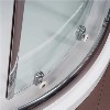 Sliding Door Quadrant Enclosure with Shower Tray 900 x 900mm - 6mm Glass - Aquafloe Range