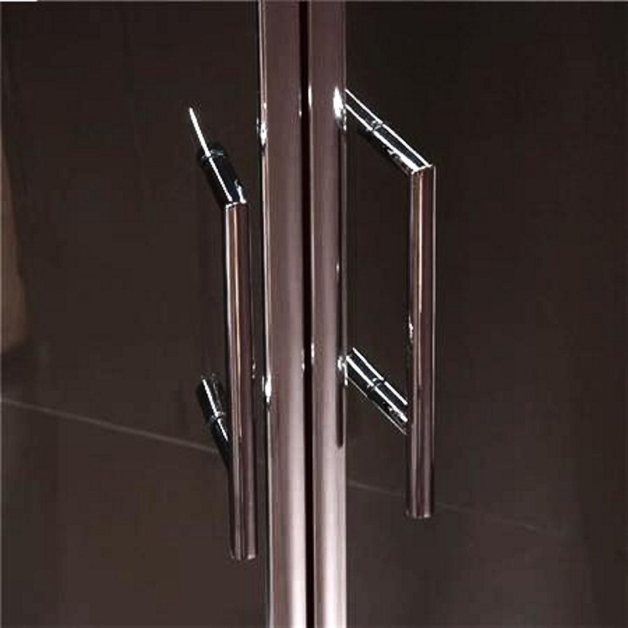 GRADE A1 - 900 x 900mm Sliding Door Quadrant Enclosure 6mm Glass - Aquafloe