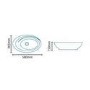 Infinity Large Counter Top Basin