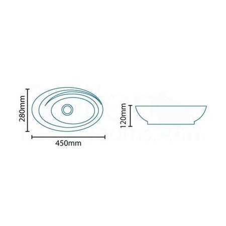 Infinity Small Counter Top Basin