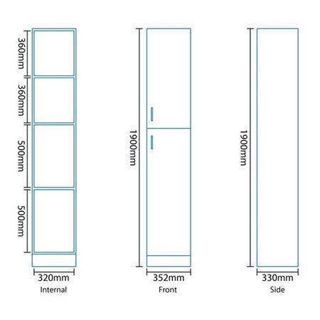 Windsor 350 Tall Storage Unit