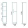 Windsor 350 Tall Storage Unit