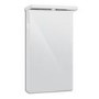 400mm Wall Hung Mirrored Cabinet - 1 Light Single Door - Windsor Range