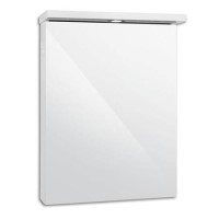 Windsor 550 Mirrored Cabinet with 1 Light 760(H) 540(W) 220(D)