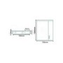 Windsor 750mm Wall Hung Mirrored Cabinet - Single Door 2 Lights