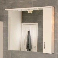 1000mm Wall Hung Mirror Cabinet - 2 Lights IP44 - Windsor Range