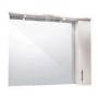 1200mm Wall Hung Mirrored Cabinet - 2 Lights Single Door - Windsor Range