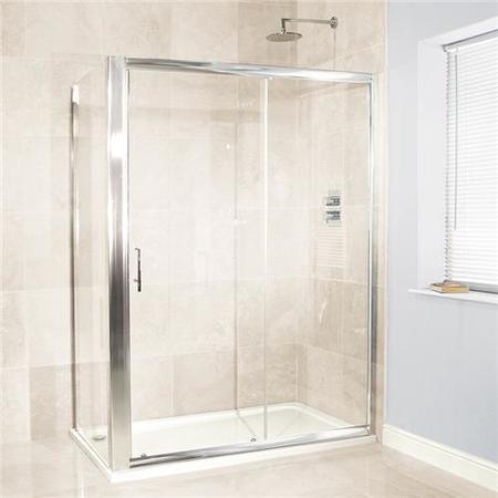 Aquafloe 6mm 1200 x 800 Sliding Door Shower Enclosure