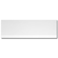 Windsor / Cuba / Aspen White 1600 Height Adjustable Panel with Plinth