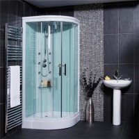 GRADE A1 - Aqualine Shower Cabin - Part 2 - Front Door Panel