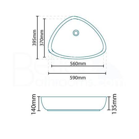 Prima Counter Top Basin