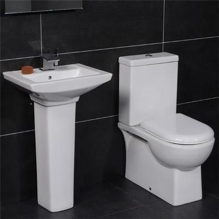 Modena 50 Full Pedestal Bathroom Suite