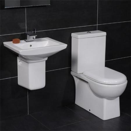 Modena 60 Semi Pedestal Bathroom Suite