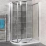 Aquafloe 6mm 1200 x 900 Offset Sliding Door Quadrant Enclosure 