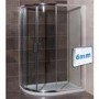 Aquafloe 6mm 1200 x 900 Offset Sliding Door Quadrant Enclosure 