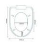Cosmo Toilet Seat
