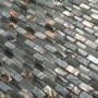 CL Dahli Grey Brick Wall Mosaic