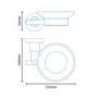 Ice Soap Dish & Holder