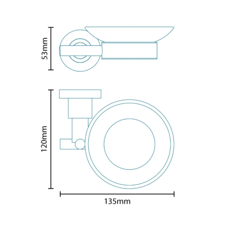 Ice Soap Dish & Holder