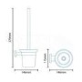 Floe Toilet Brush & Holder