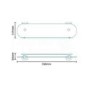 Floe Glass Shelf