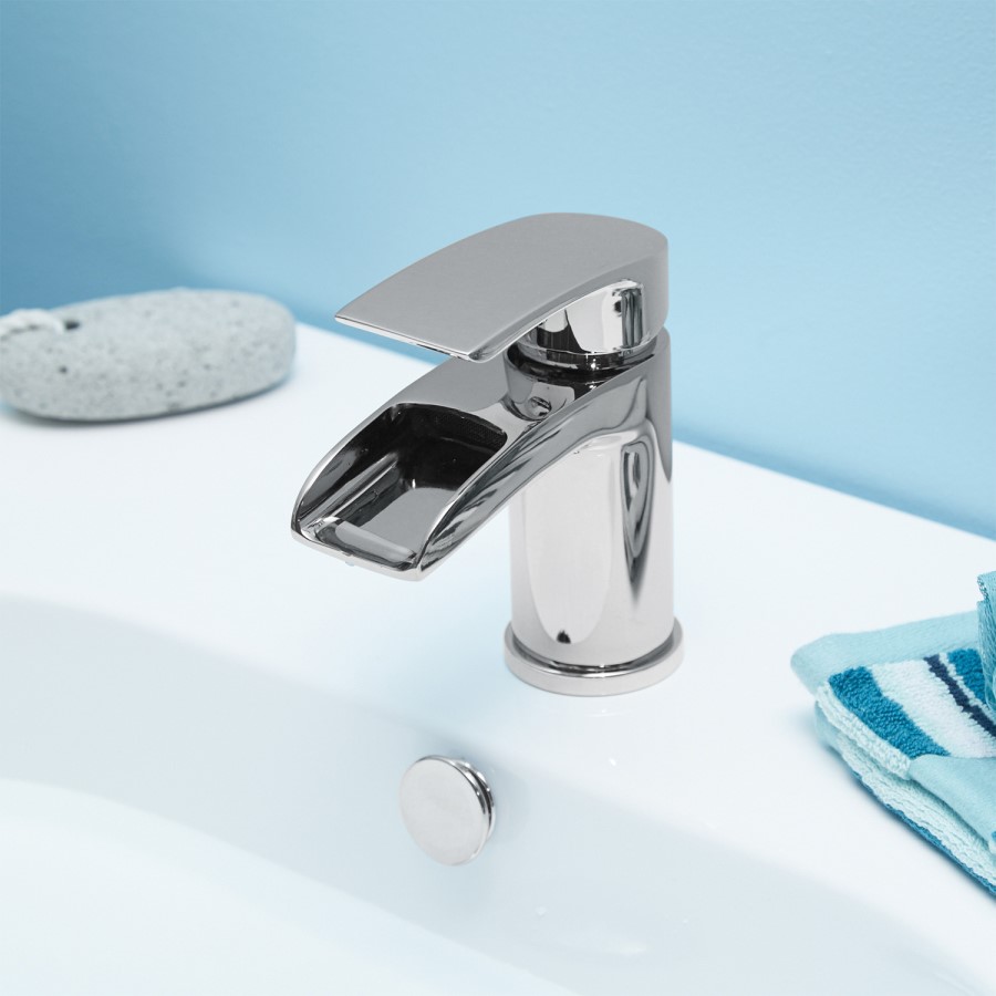 Waterfall Single Lever Basin Mixer Tap - Sino Range