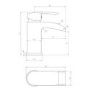 Waterfall Single Lever Basin Mixer Tap - Sino Range