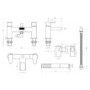Waterfall Bath Shower Mixer Tap - Mara Range