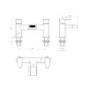 Waterfall Bath Filler Tap - Mara Range