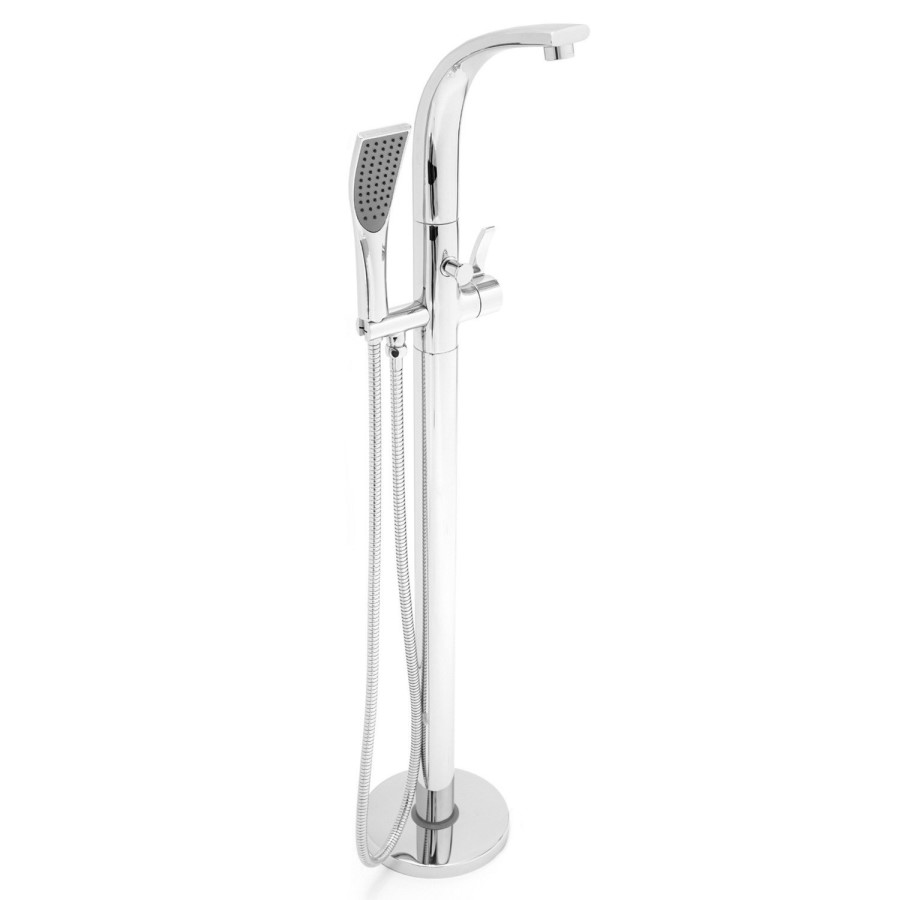 GRADE A1 - Freestanding Bath Shower Mixer Tap - Thea Range