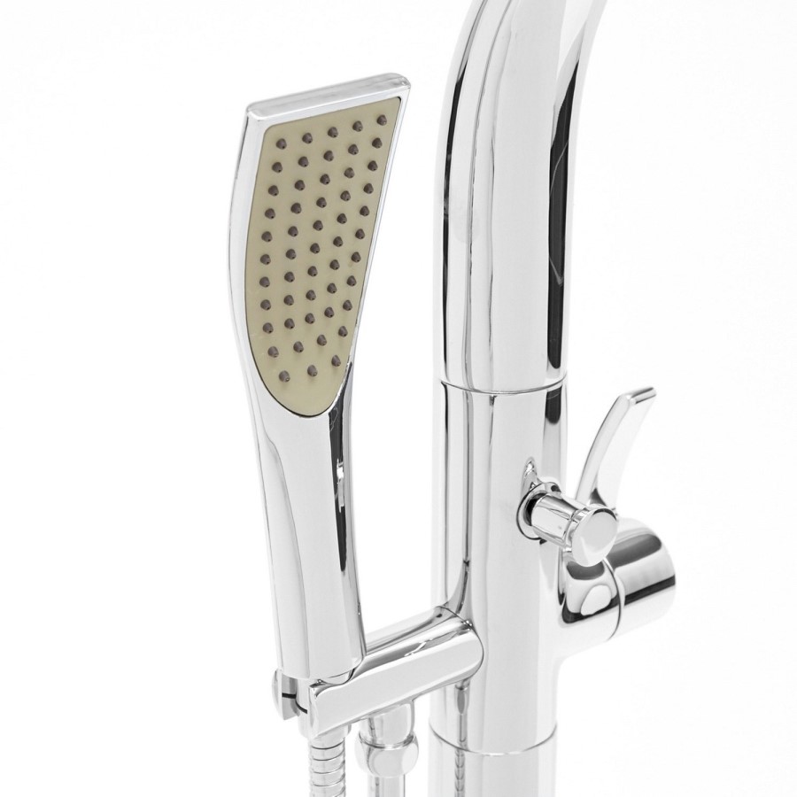GRADE A1 - Freestanding Bath Shower Mixer Tap - Thea Range