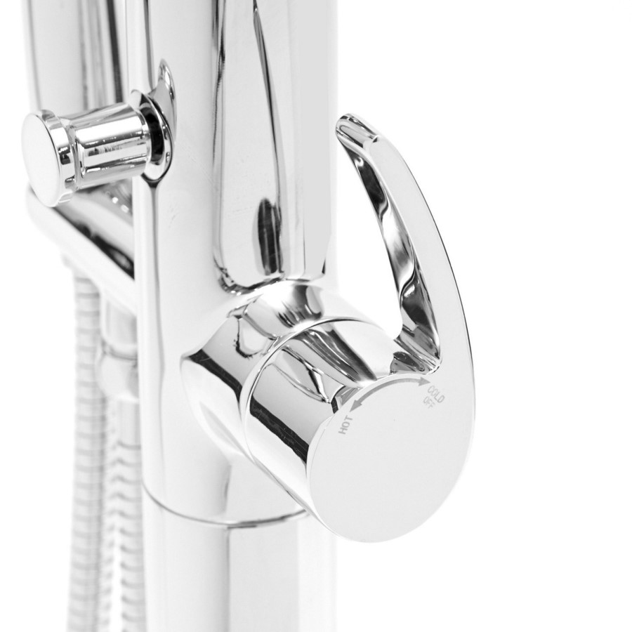 GRADE A1 - Freestanding Bath Shower Mixer Tap - Thea Range