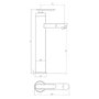 Extended Basin Mixer Tap - Harris Range