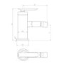 Harris Bidet Mixer Tap