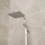 GRADE A1 - Vira Square Thermostatic Shower Set with Dual Valve