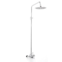 Vas Traditional Rigid Riser Shower with Valve 
