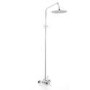 Vas Traditional Rigid Riser Shower with Valve 